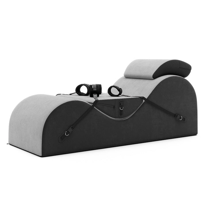 Liberator Bondage Furniture Esse chaise bondage microvelours noir