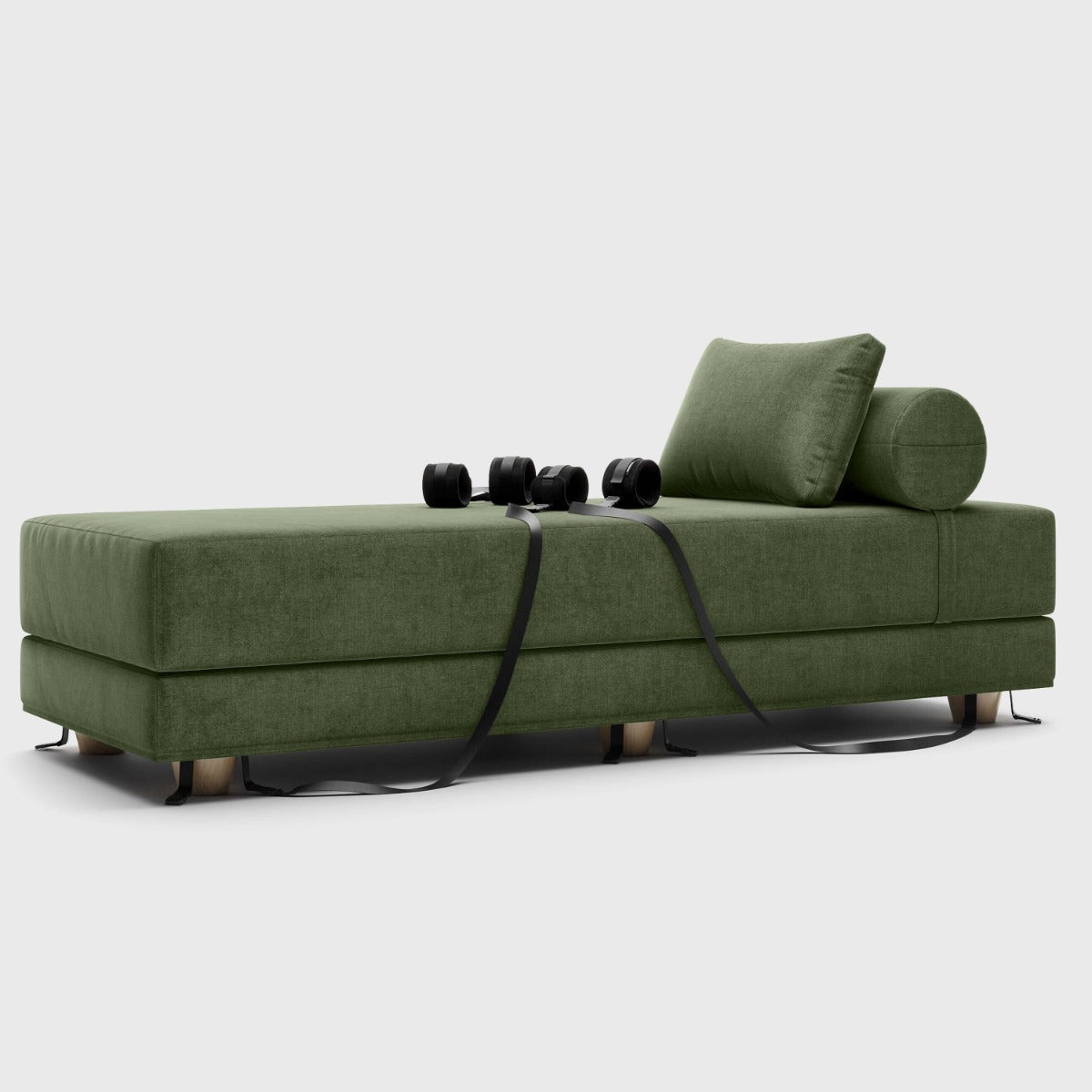 Liberator Divan Canapé sexe microvelours charcoal