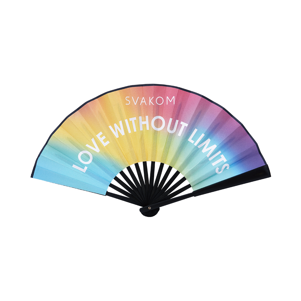 Svakom Pride Fan éventail arc-en-ciel accessoire