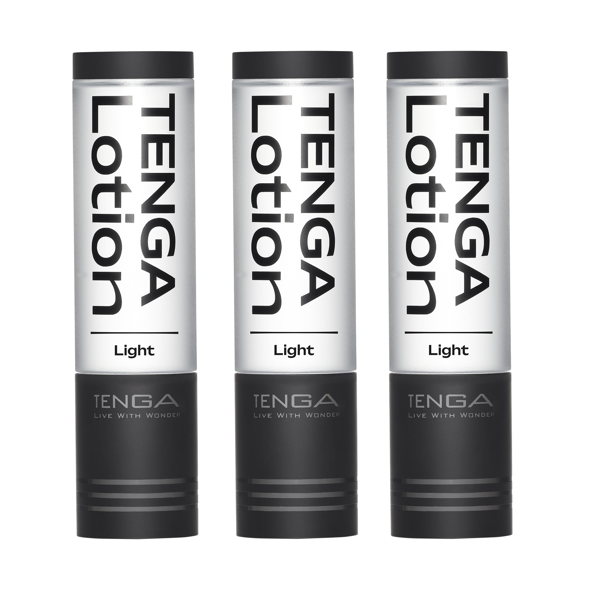 Tenga TENGA Lotions Triple Lotion Light lubrifiant 3 pack