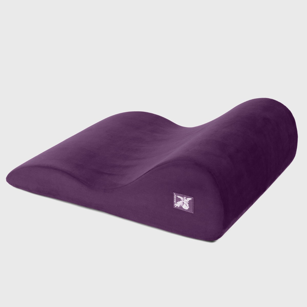 Liberator Hipster coussin de position violet microvelours