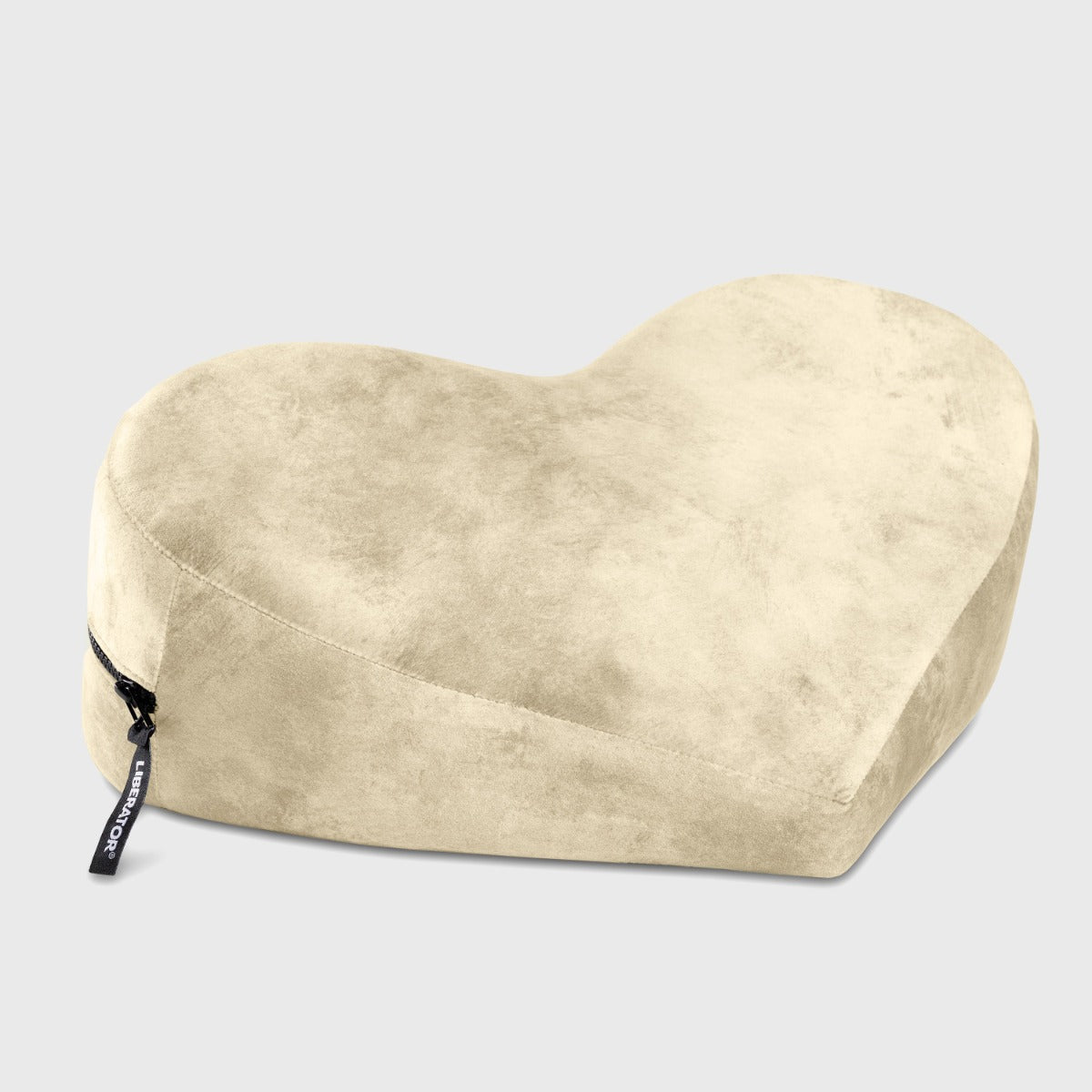Liberator Heart Wedge coussin positionnement microvelours noir