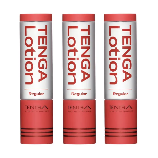 TENGA Lotion Regular lubrifiant intime lot de 3