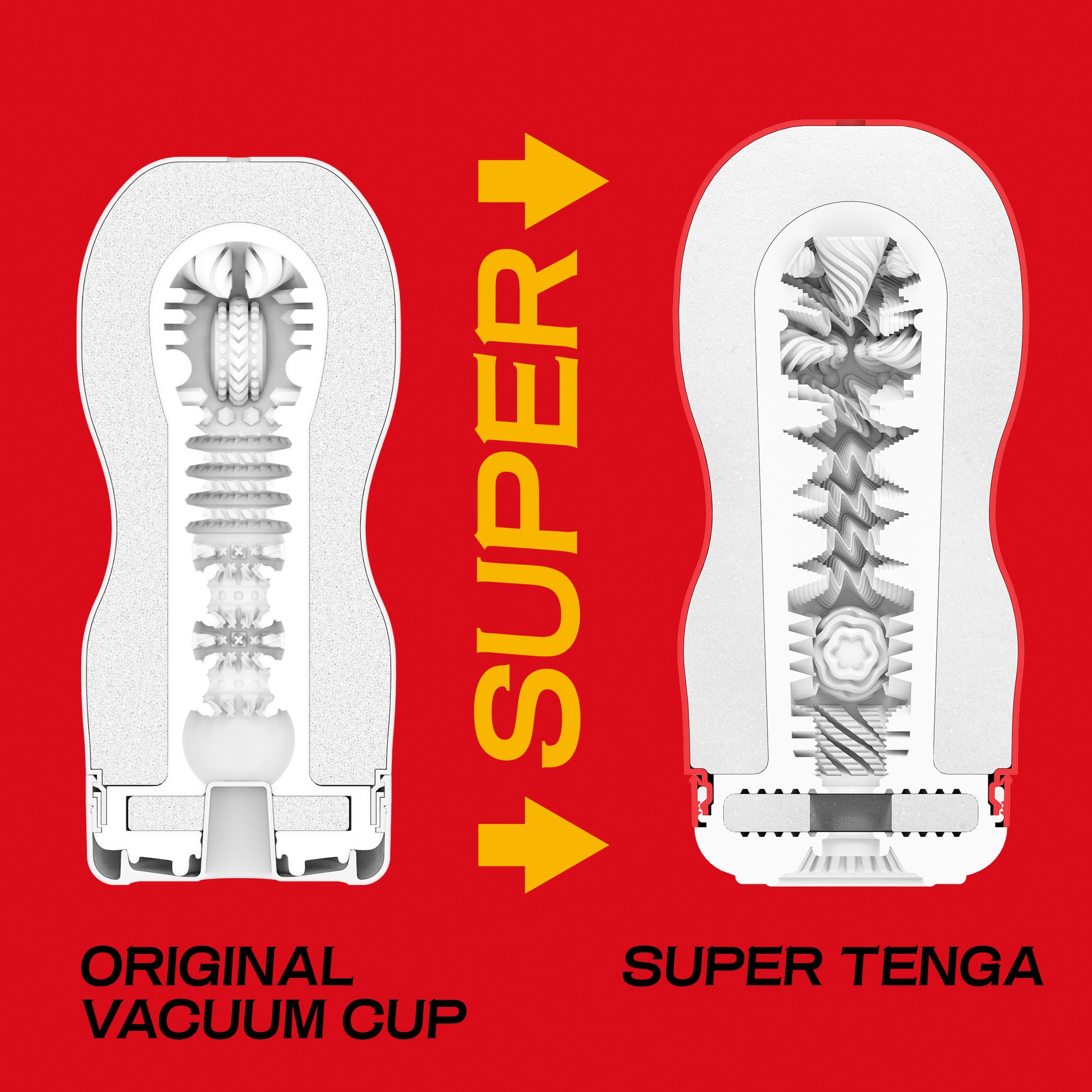 Tenga Super Tenga Storm Crash masturbateur cup jetable nervuré
