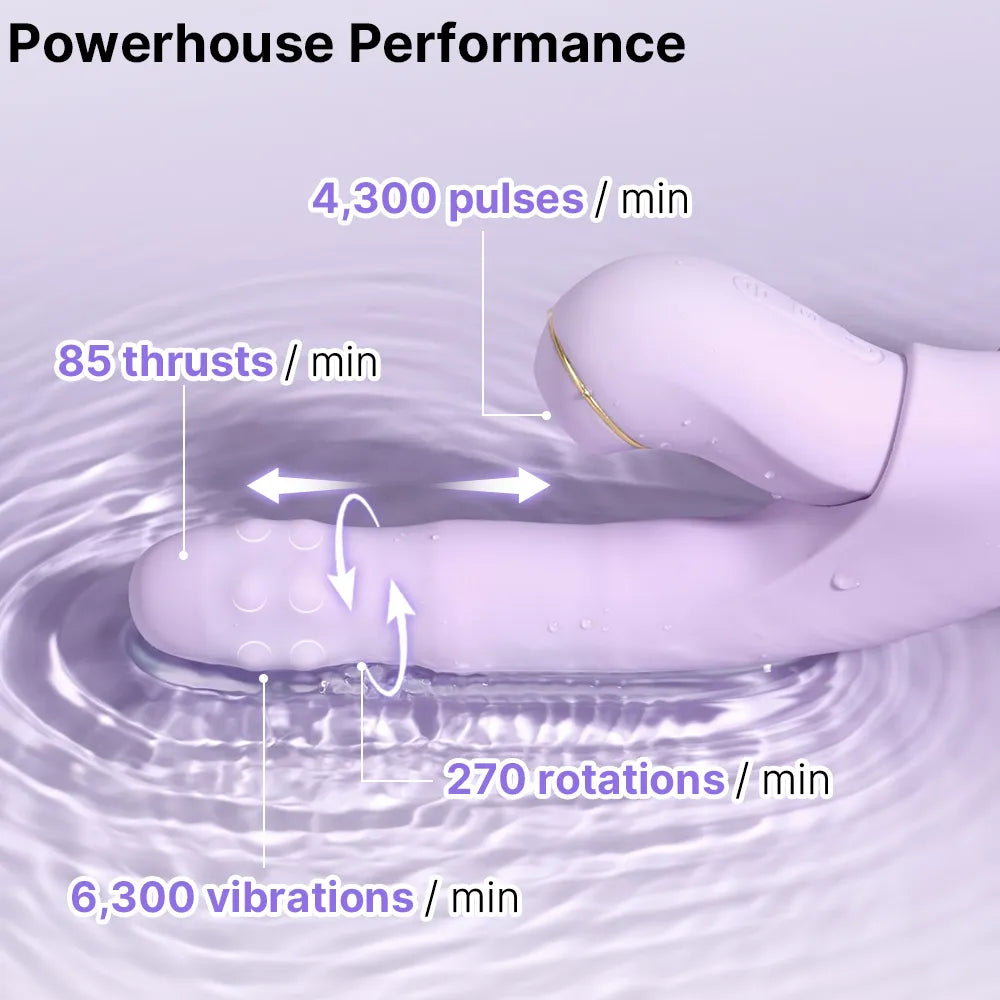 Svakom DuoGlow vibromasseur va-et-vient connecté