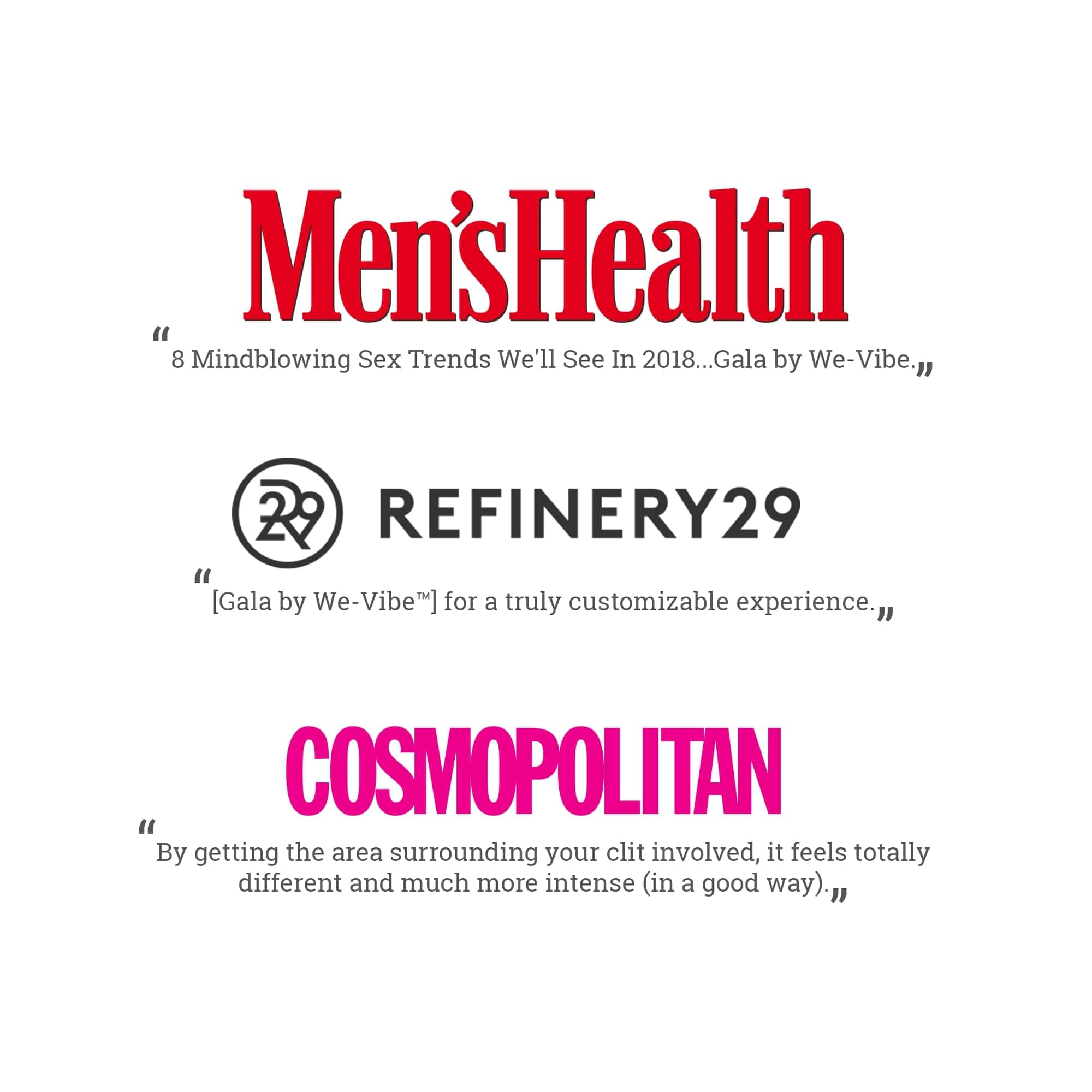We-Vibe Gala vibromasseur clitoridien connecté 10 modes
