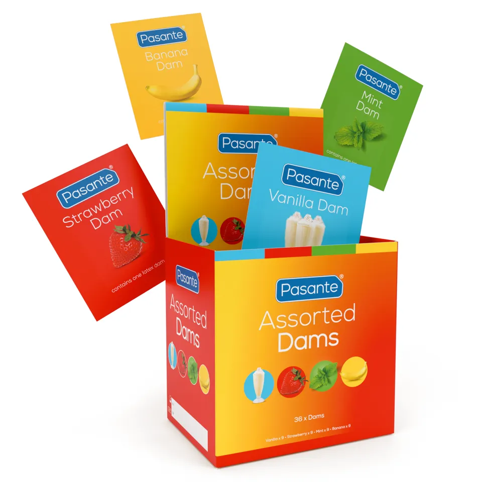 Pasante Oral Dams digue dentaire assortie 36 pcs