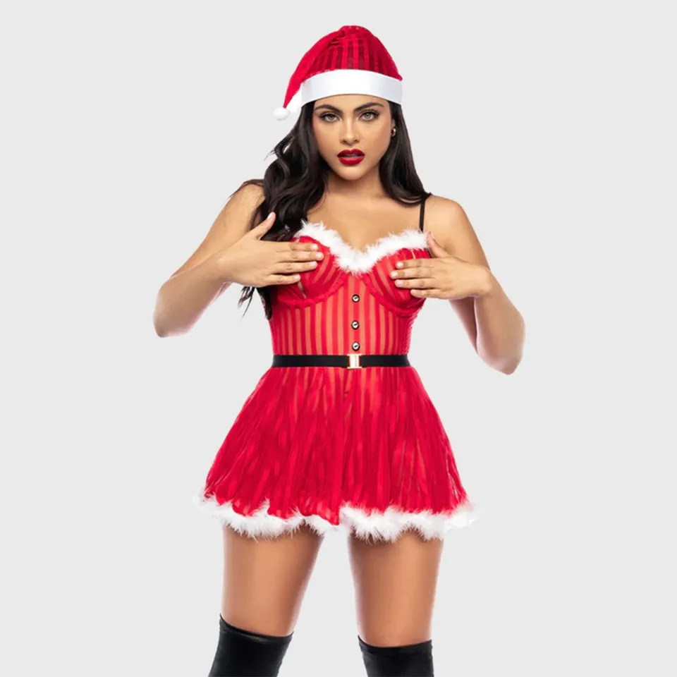 Liberator Mrs Claus costume sexy 3X/4X mère Noël