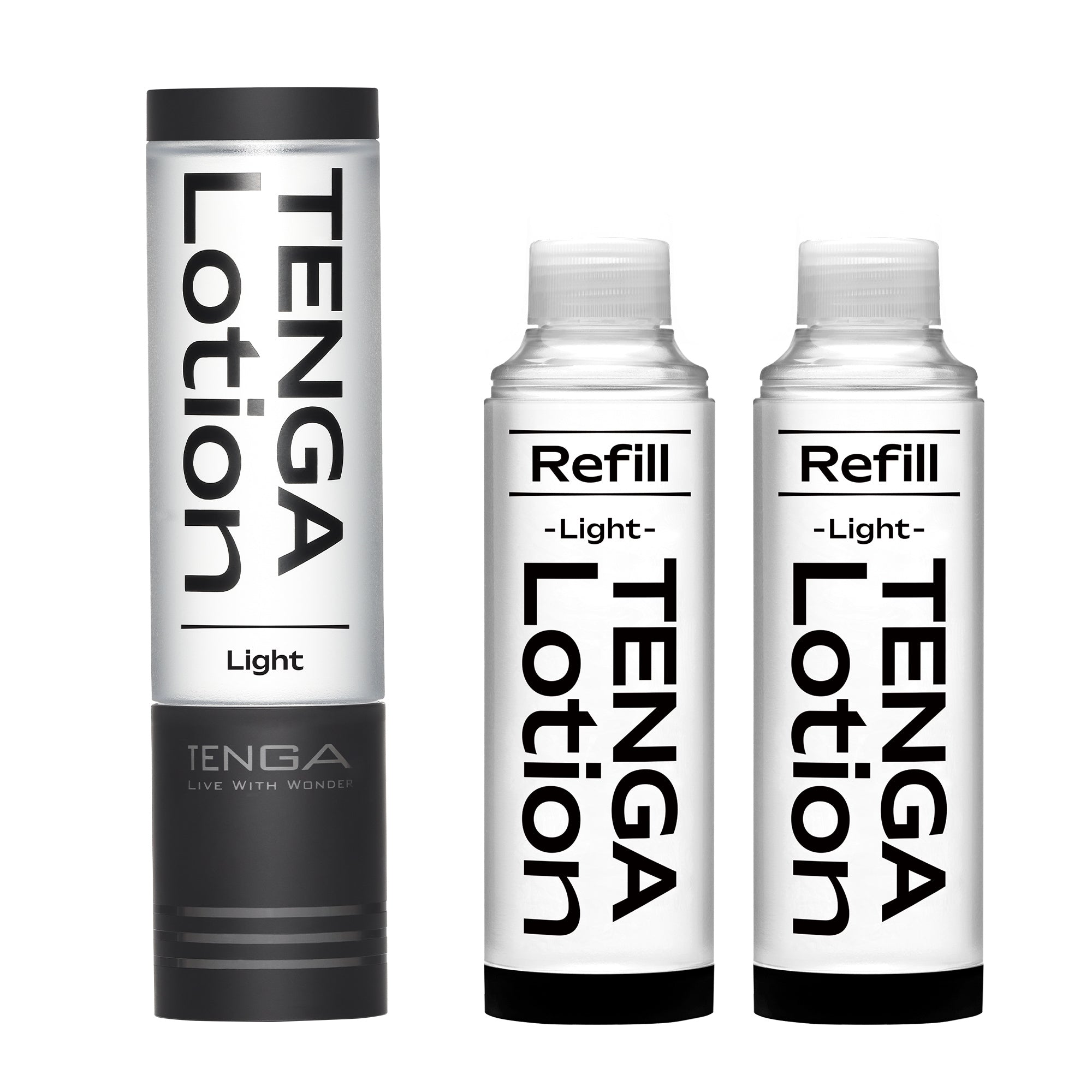 Tenga Lotion Light + 2 recharges lubrifiant fluide