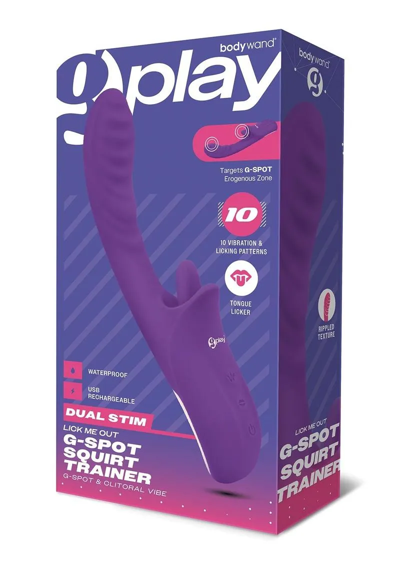Bodywand G-Play vibromasseur langue violet USB