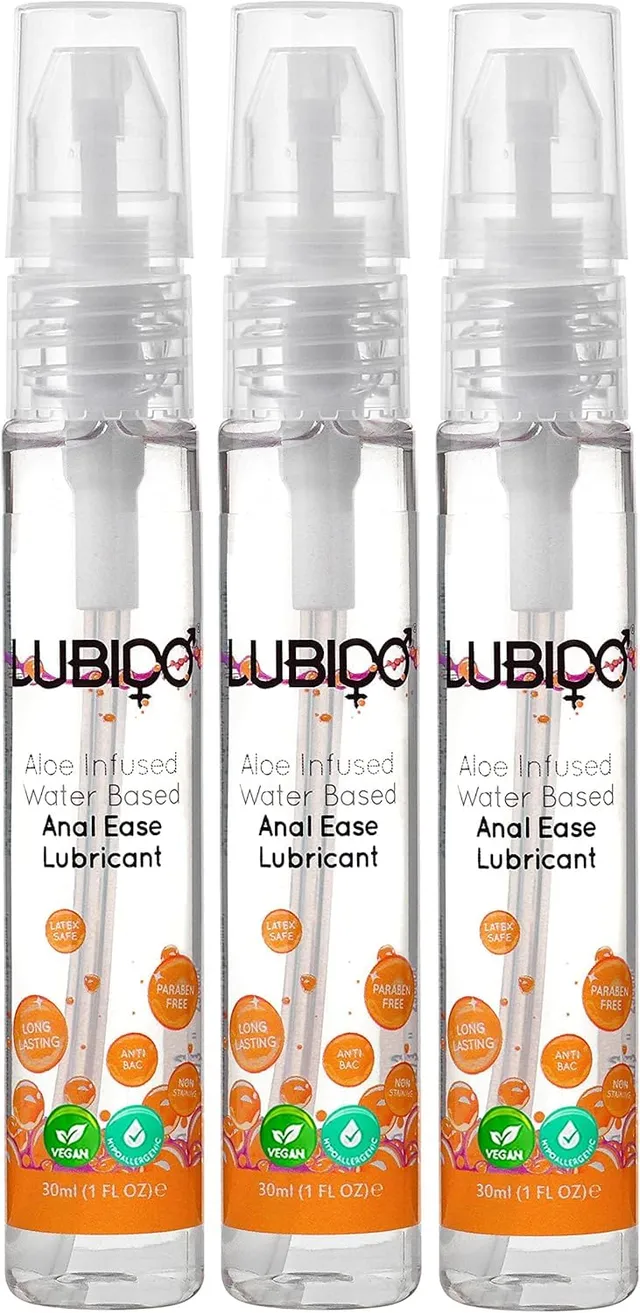 Lubido Anal Ease gel anal aloe vera 3 x 30 ml