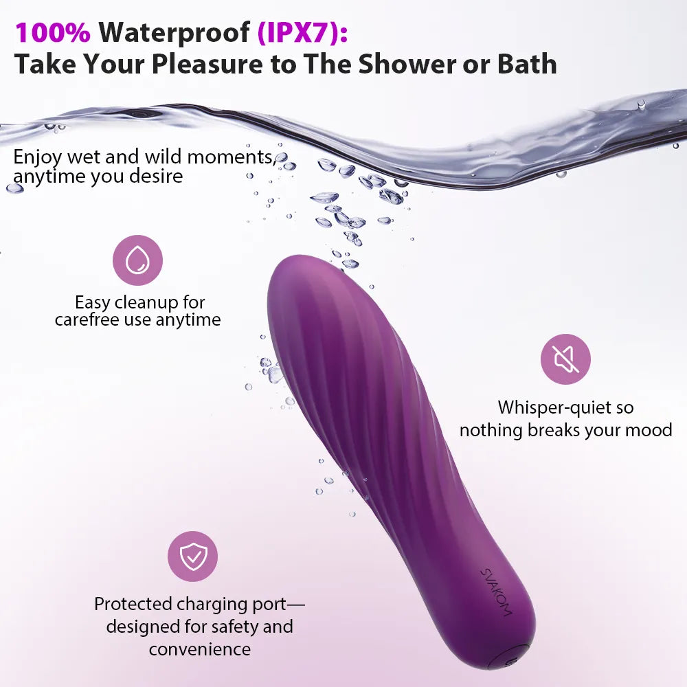 Svakom Tulip mini vibromasseur bullet violet