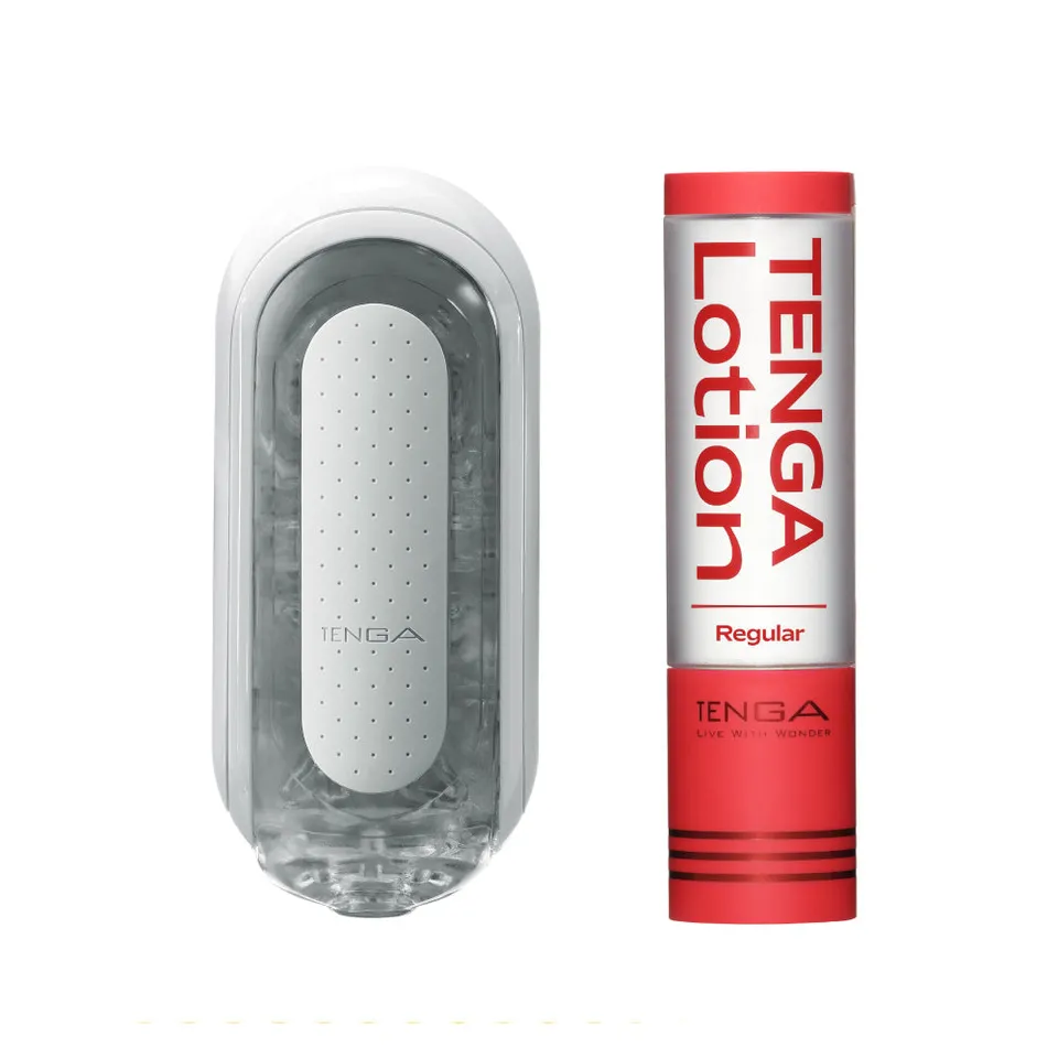 Tenga Flip Zero masturbateur homme + lotion regular