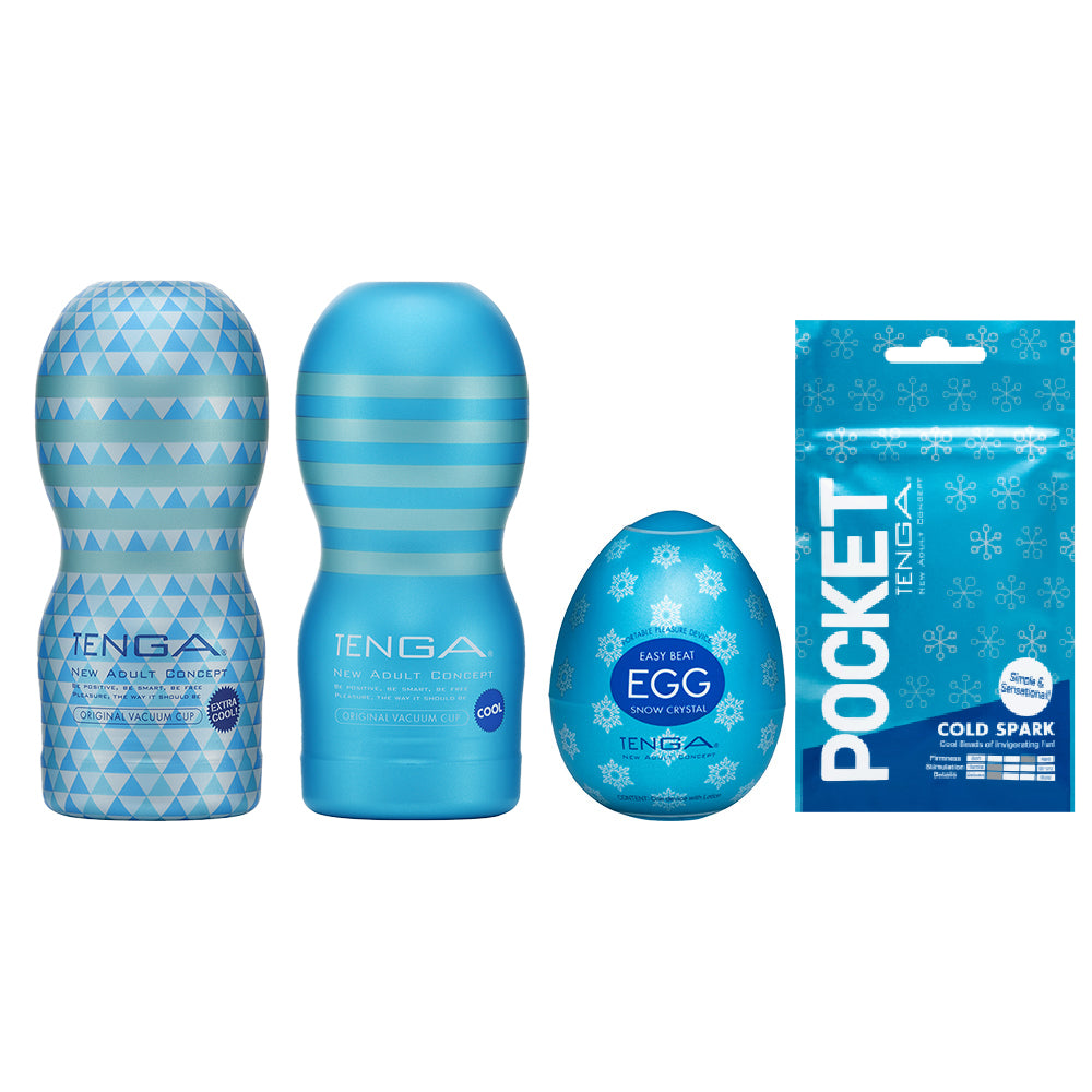 Tenga Cool coffret masturbateur homme extra cool 4 pièces