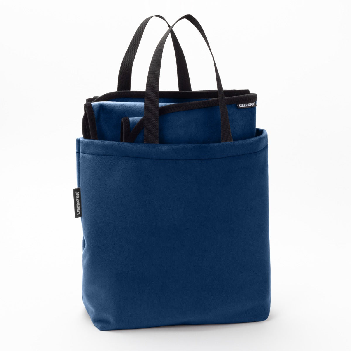 Liberator Fascinator Tote sac rangement microvelours noir