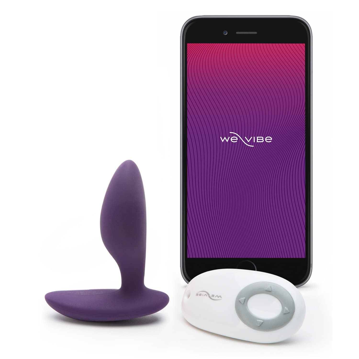 We-Vibe Ditto plug anal vibrant violet télécommandé silicone