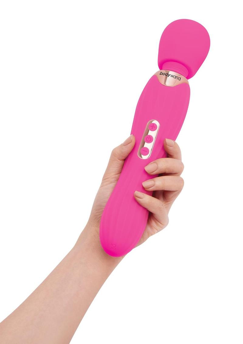 Bodywand Rumble 12" vibromasseur baguette rose