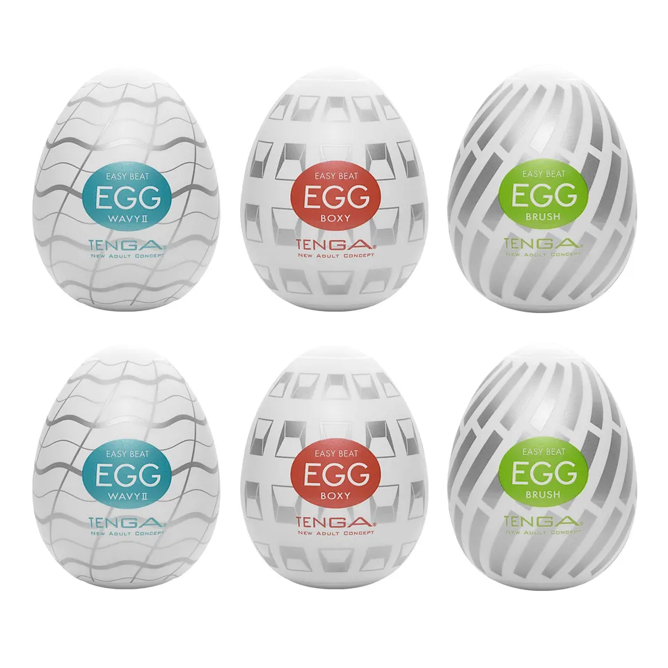 Tenga Egg lot 6 masturbateurs oeufs mixtes