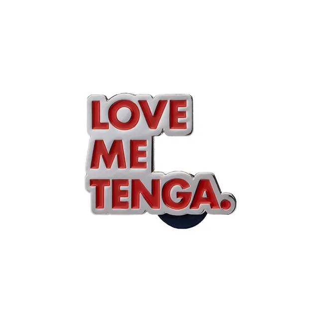 TENGA Merch PIN BADGE Die-cut pin's
