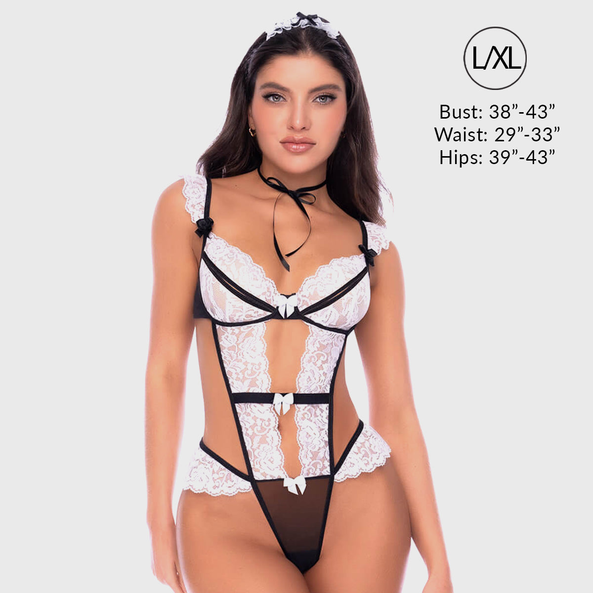 Liberator Fifi French Maid déguisement soubrette 3 pièces