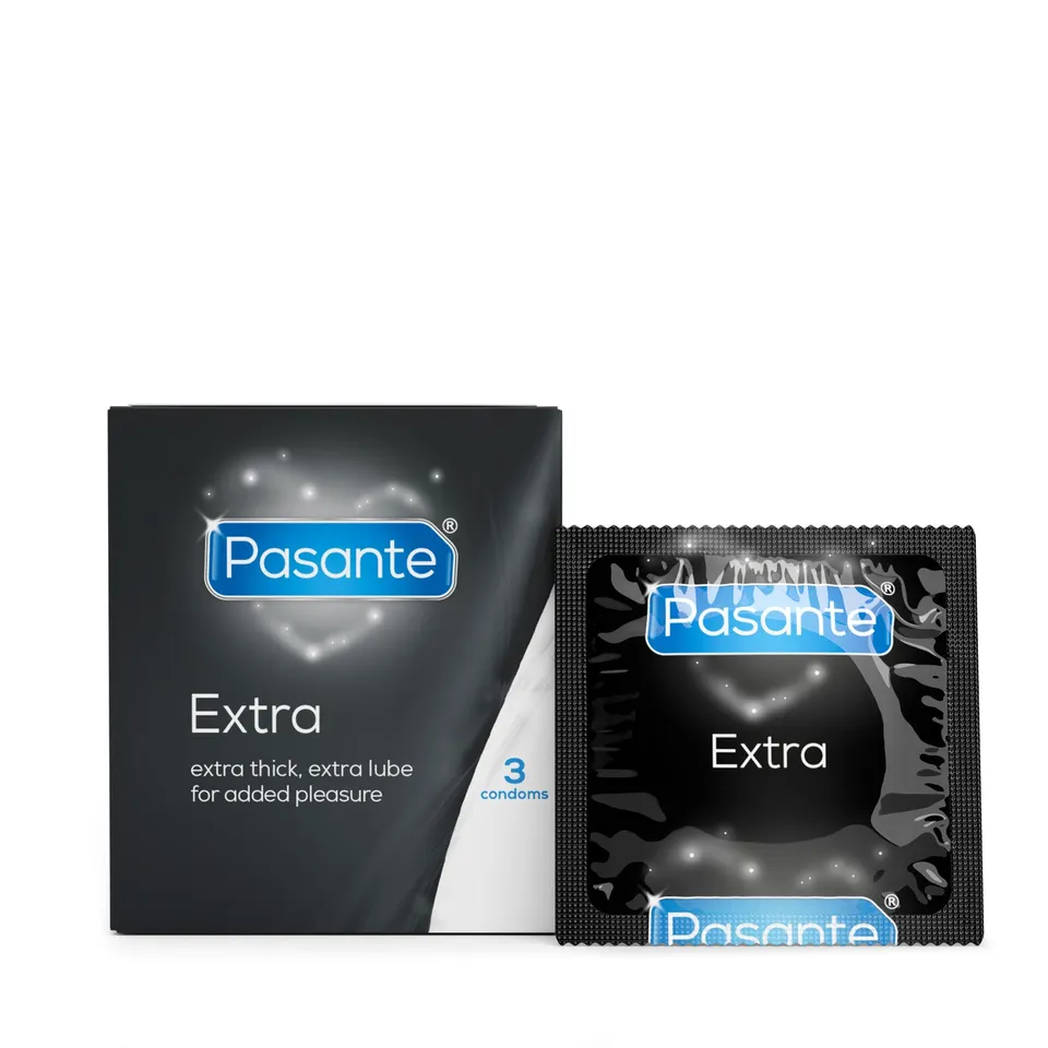 Pasante Extra préservatifs épais x3 confort lubrifié