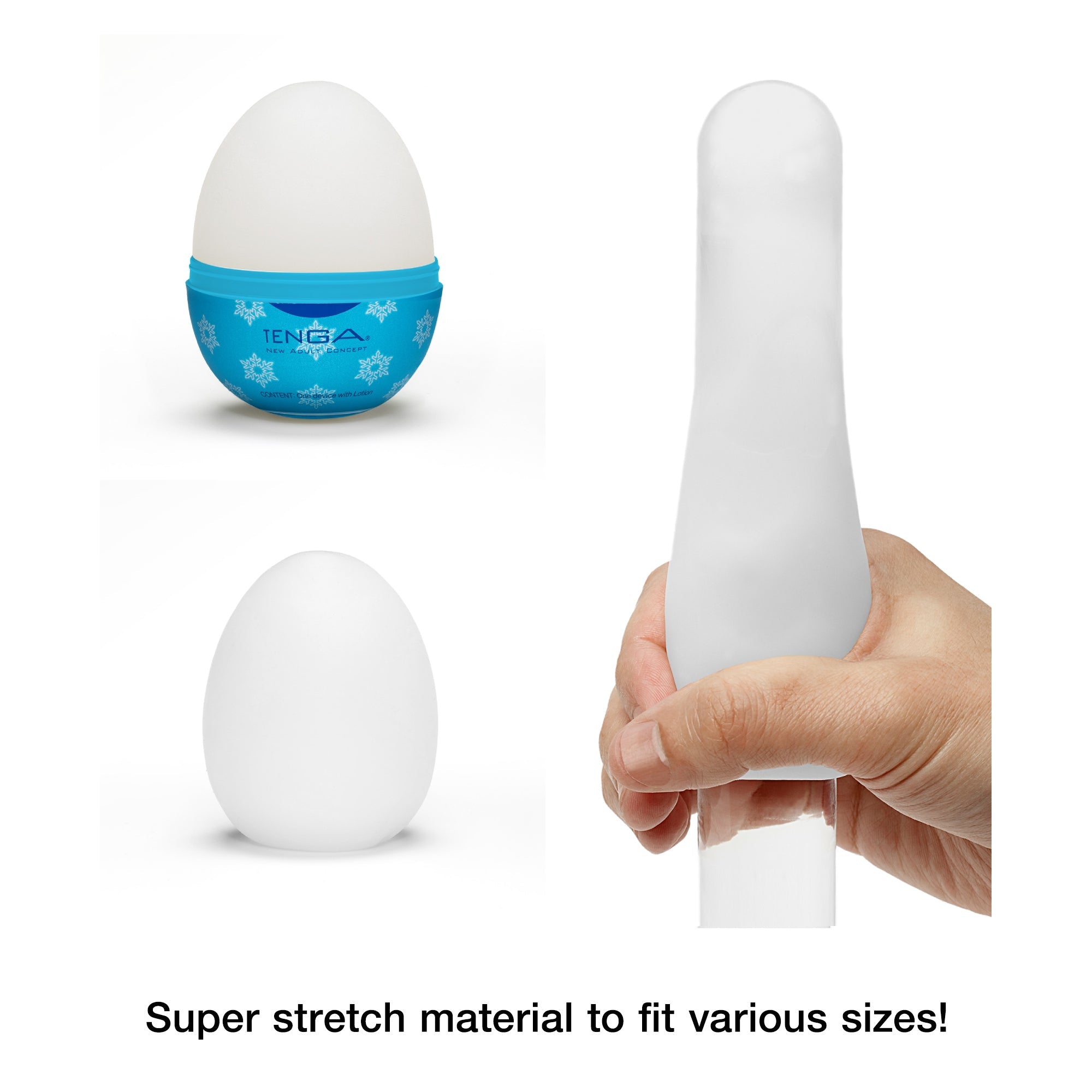Tenga Egg Snow Crystal oeuf masturbateur jetable frais