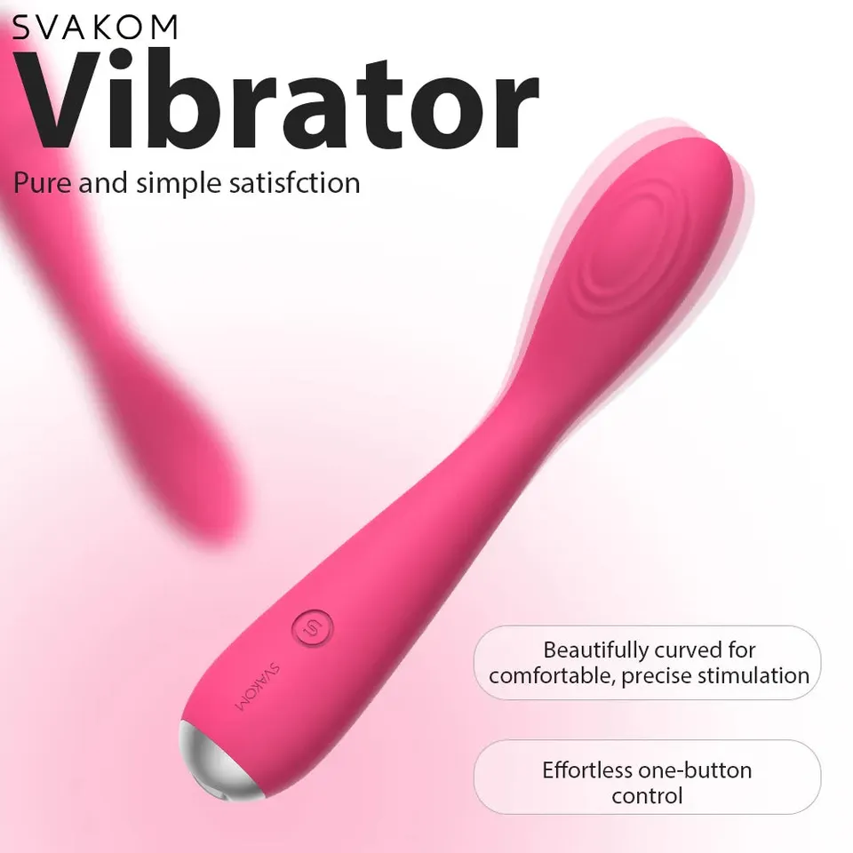 Svakom Iris vibromasseur clitoridien rouge prune