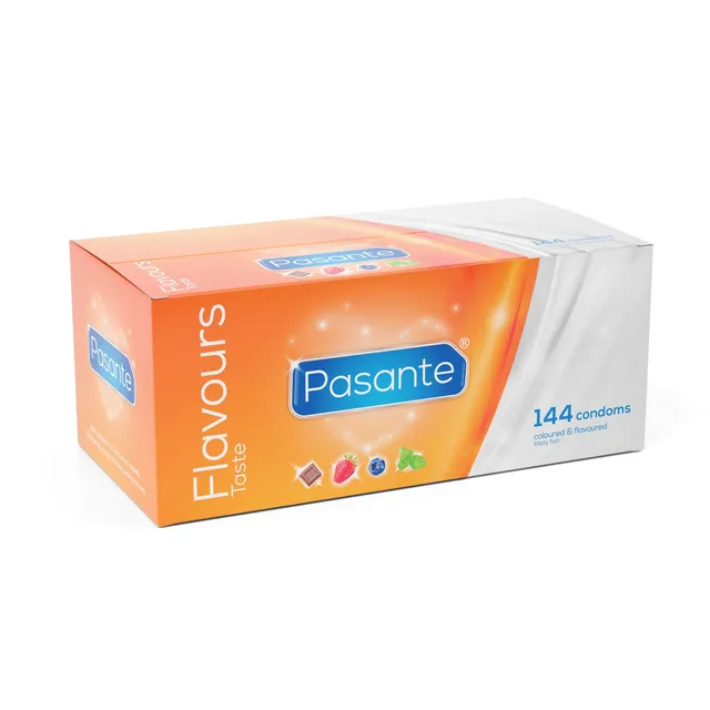 Pasante Taste préservatifs aromatisés x144 colorés