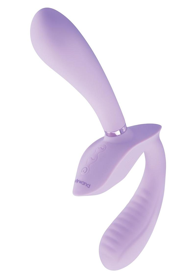 Bodywand i.D. Petal vibromasseur couple lilas 10 modes