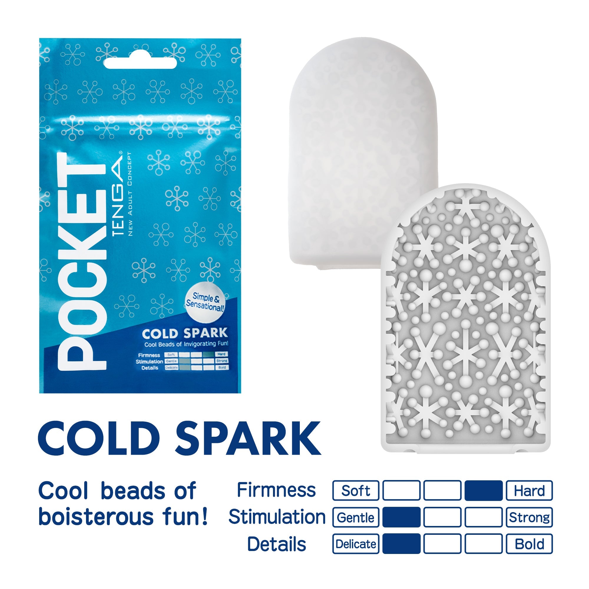 Pocket Tenga Cold Spark masturbateur jetable effet froid