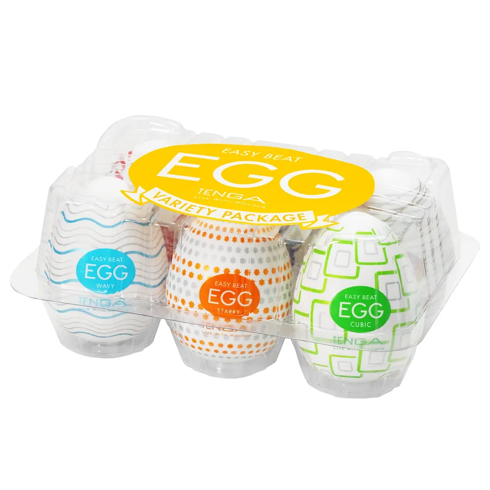 Tenga Egg Variety Pack oeuf masturbateur 6 pièces