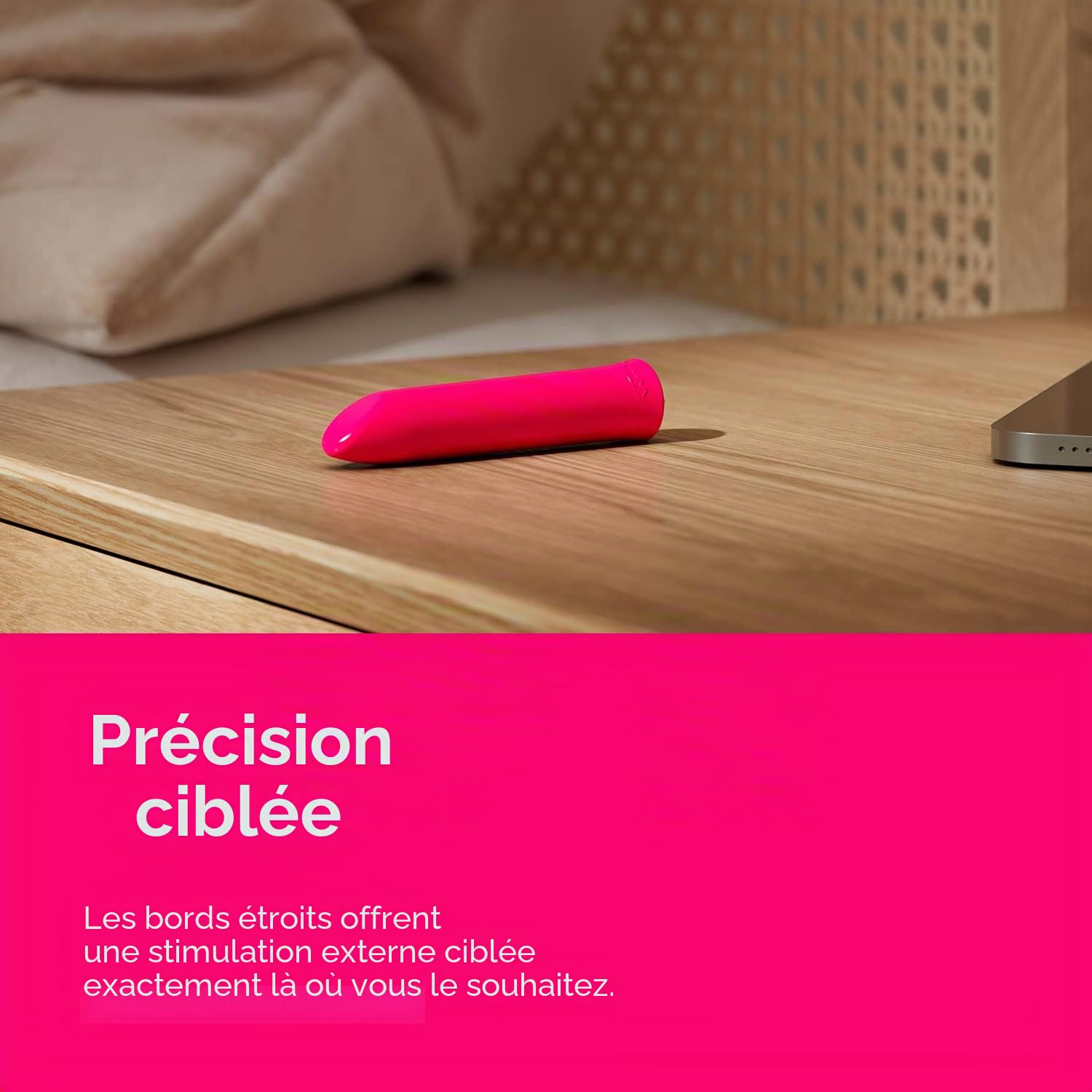 We-Vibe Tango bullet vibromasseur clitoris rechargeable 8 modes