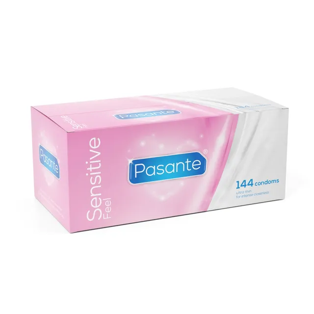 Pasante Feel Sensitive préservatifs ultra fins latex 144