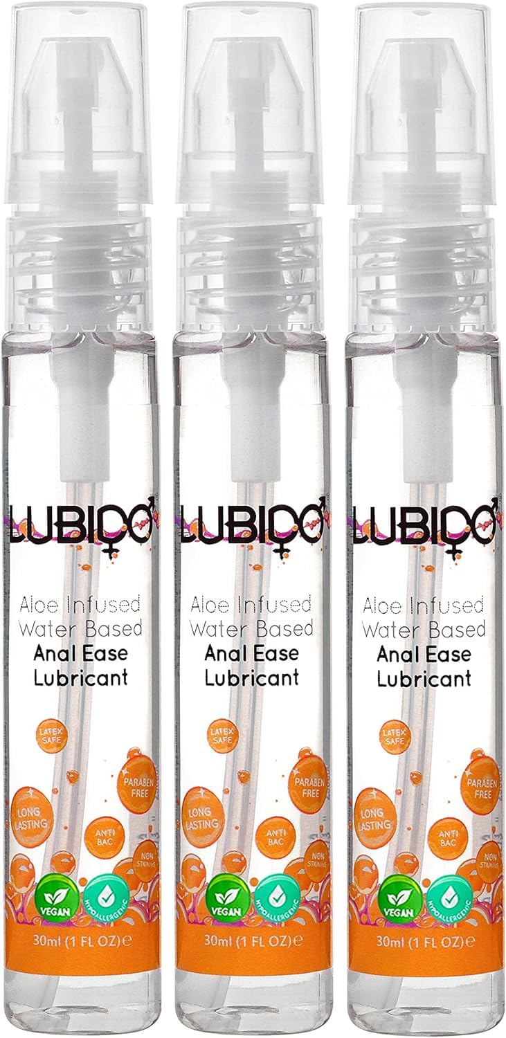 Lubido Anal Ease gel anal aloe vera 3 x 30 ml