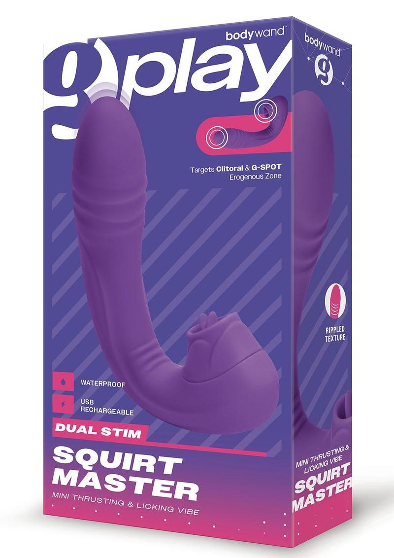 Bodywand G-Play vibromasseur violet USB 20 modes