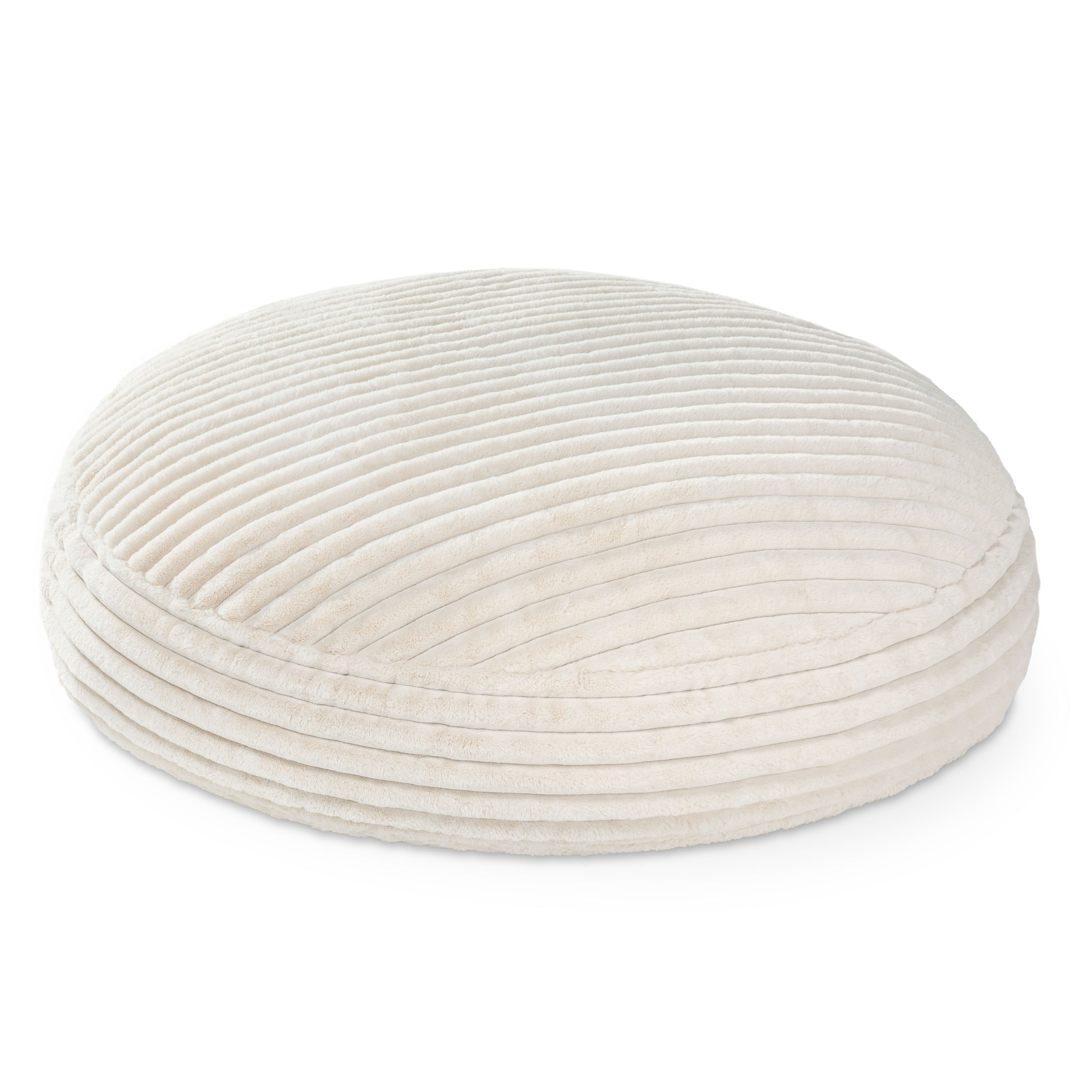 Liberator Zeppelin pouf plaisir microvelvet noir 7ft
