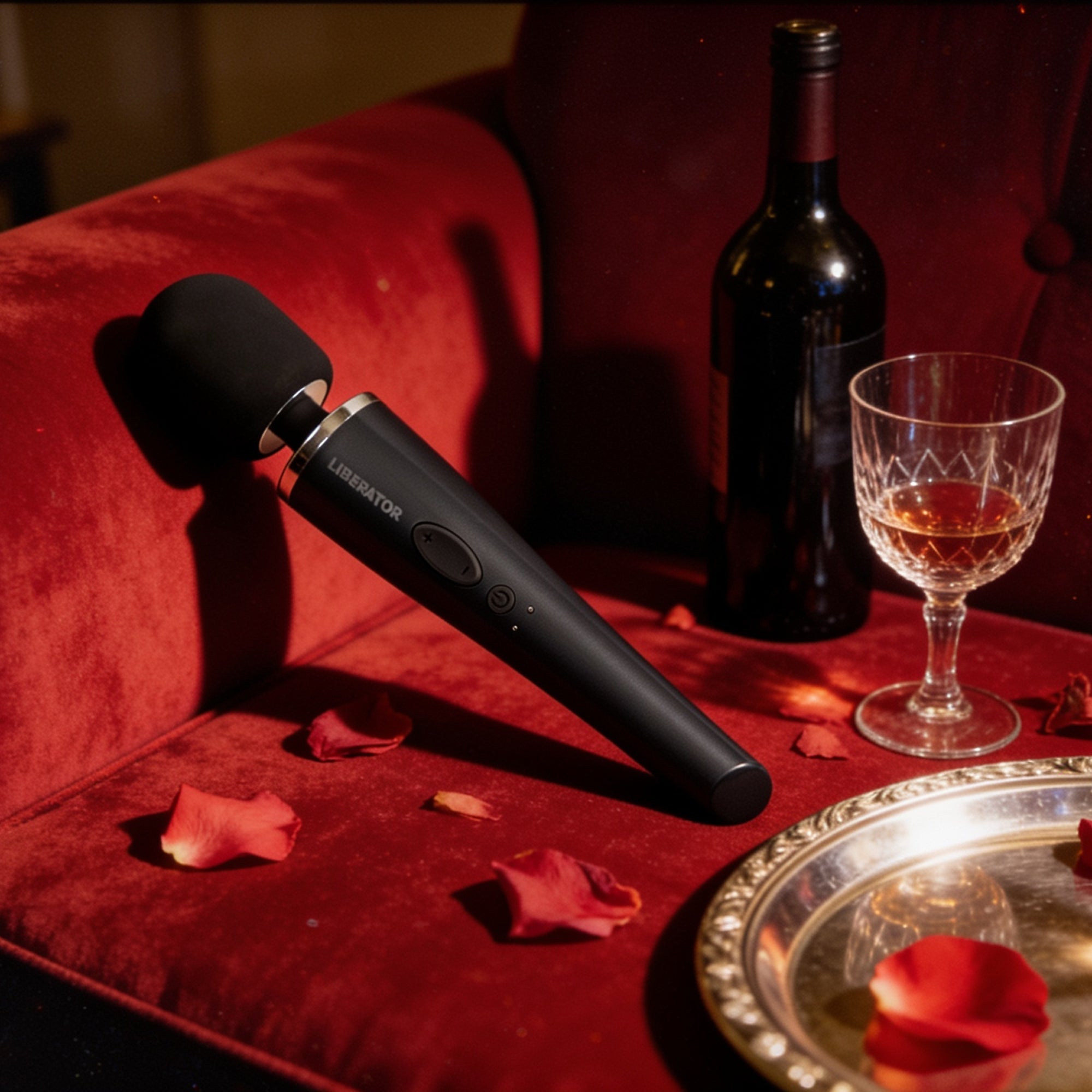 Liberator Dejour vibromasseur wand silicone noir rechargeable