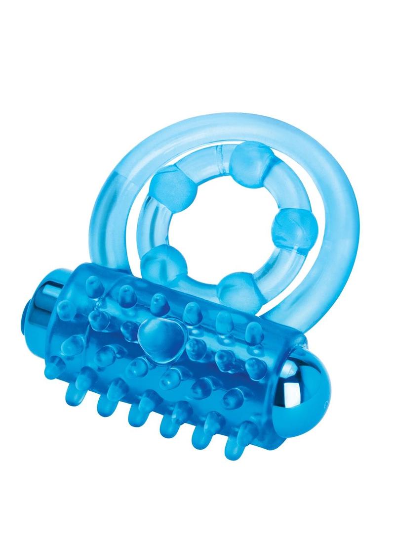 Bodywand Couples Rings Classic Duo Ring bleu rechargeable
