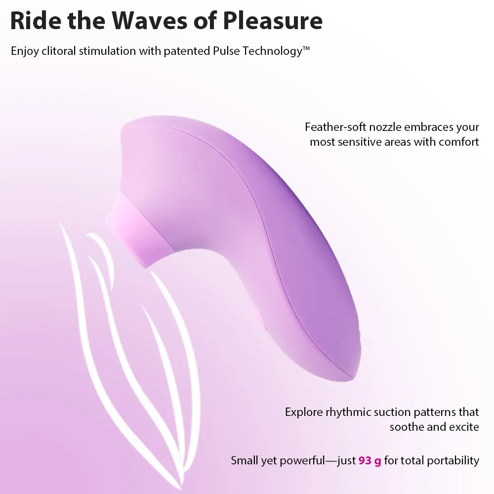 Svakom Pulse Lite Neo stimulateur clitoris bleu