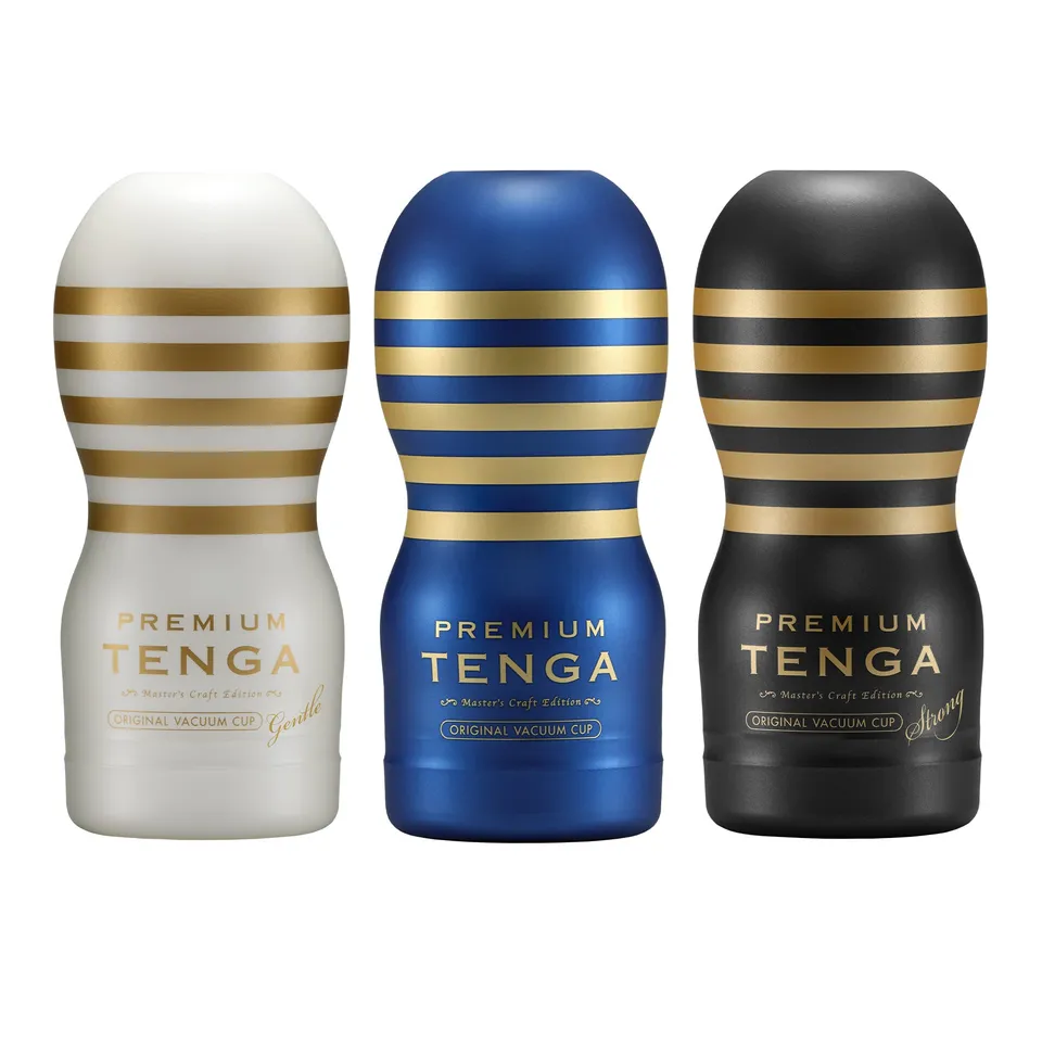 PREMIUM TENGA CUP lot 3 masturbateur vacuum 3 forces