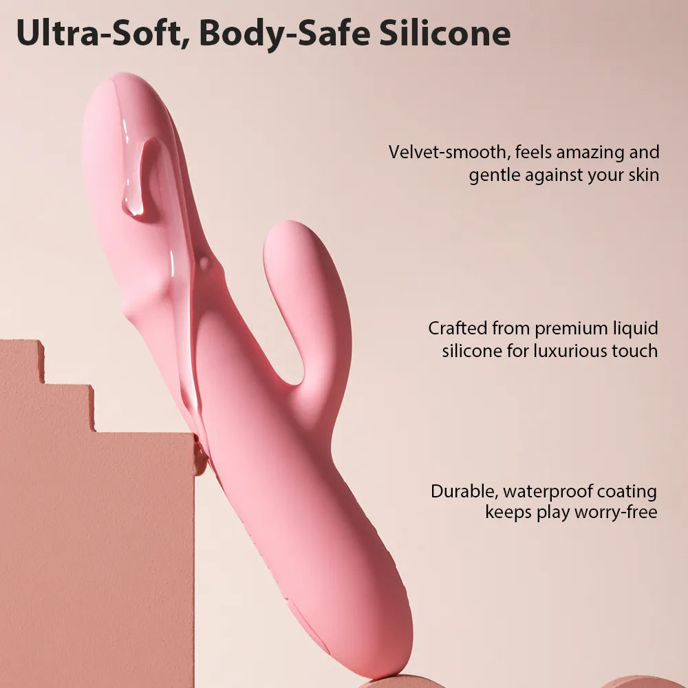 Svakom Mora Neo Vibromasseur Rabbit Rose Pêche