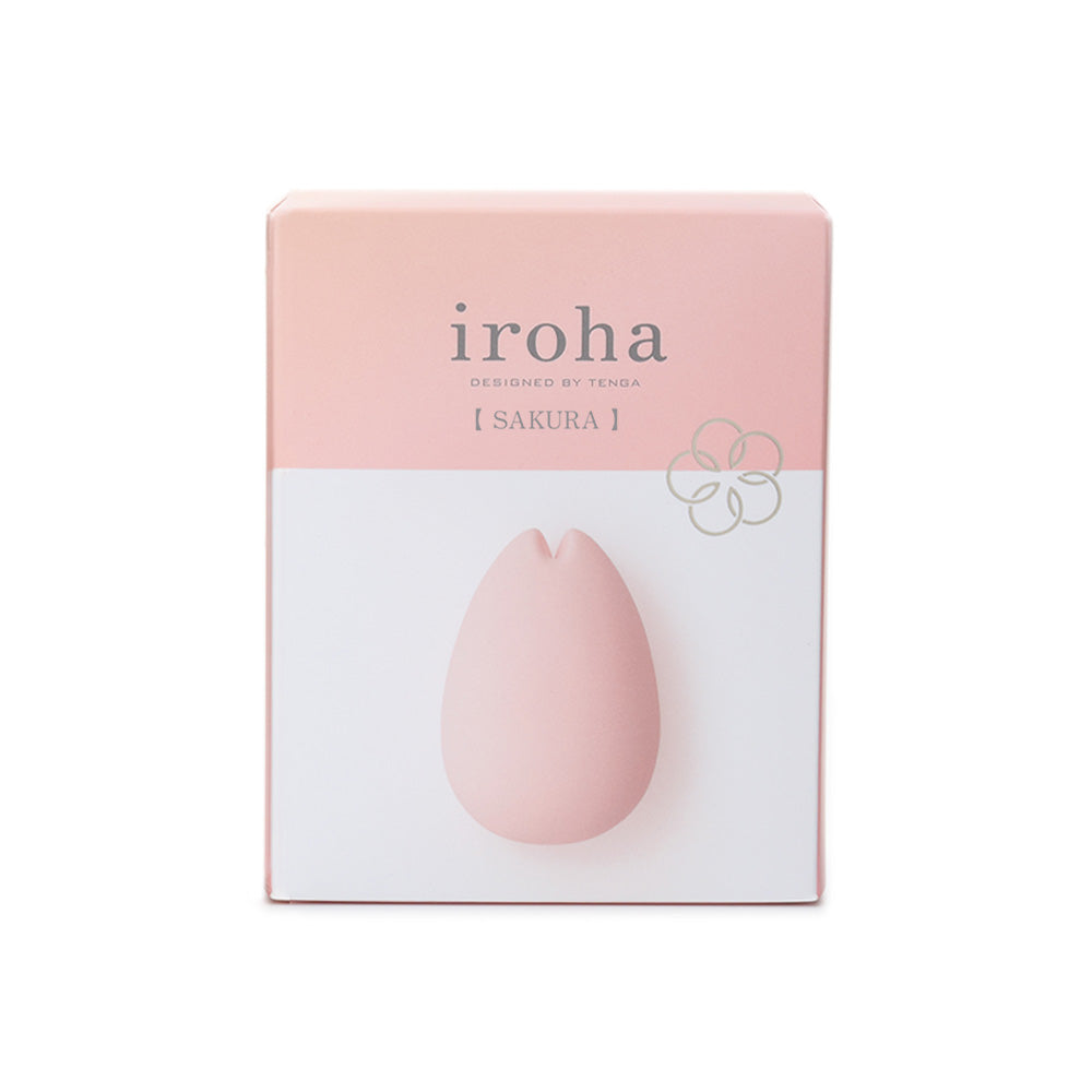iroha SAKURA by Tenga vibro clitoridien rose rechargeable