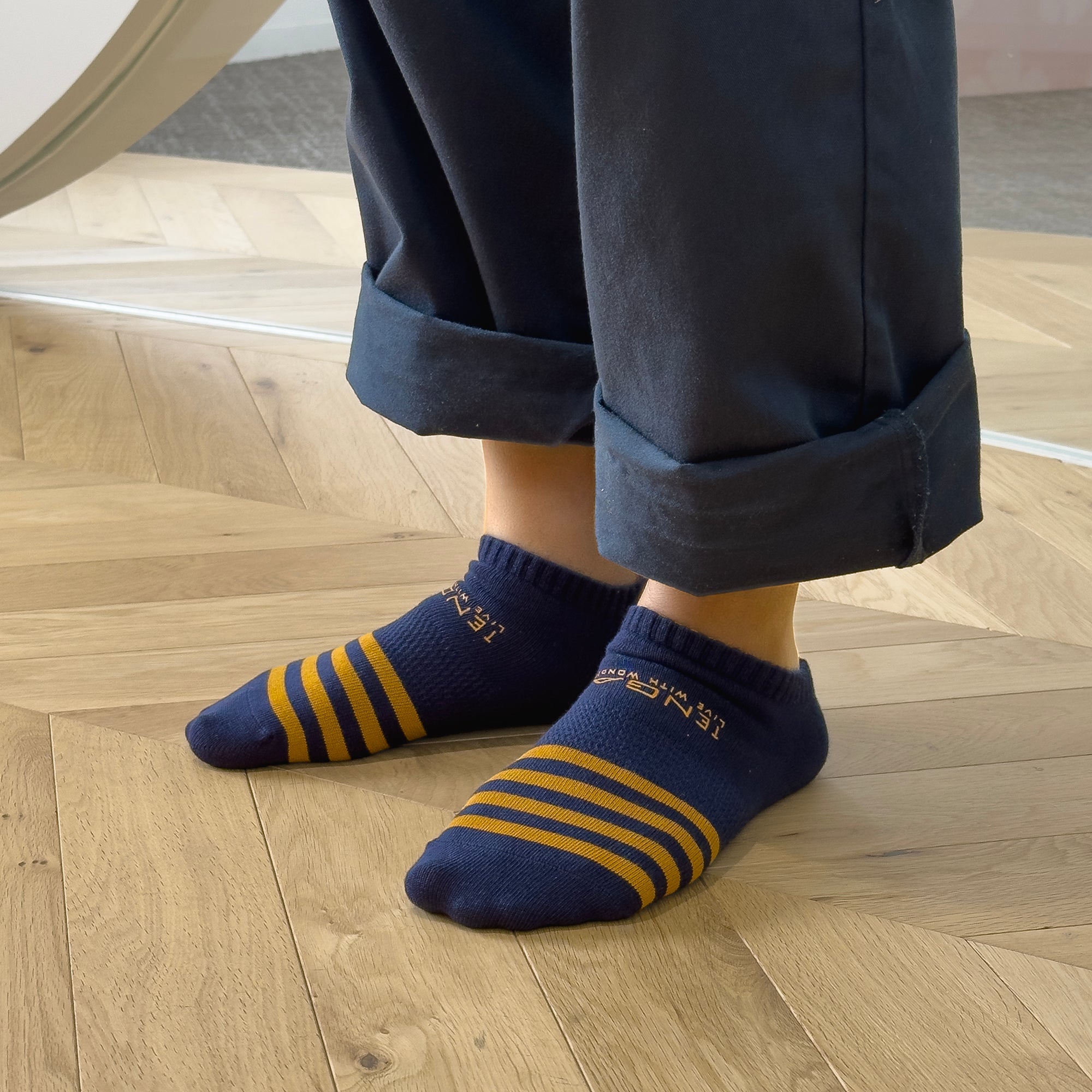 Tenga Merch Premium chaussettes courtes bleues 1 paire