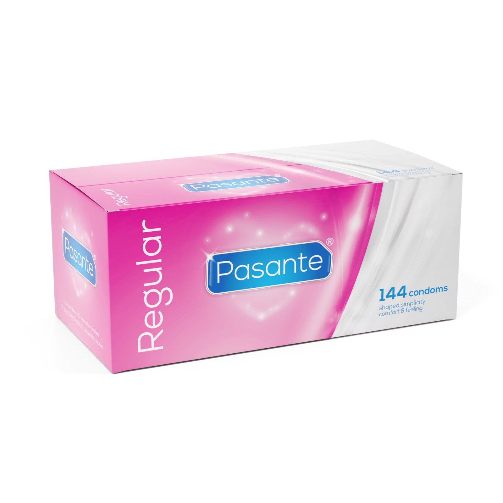 Pasante Regular préservatifs 144 pcs latex standard