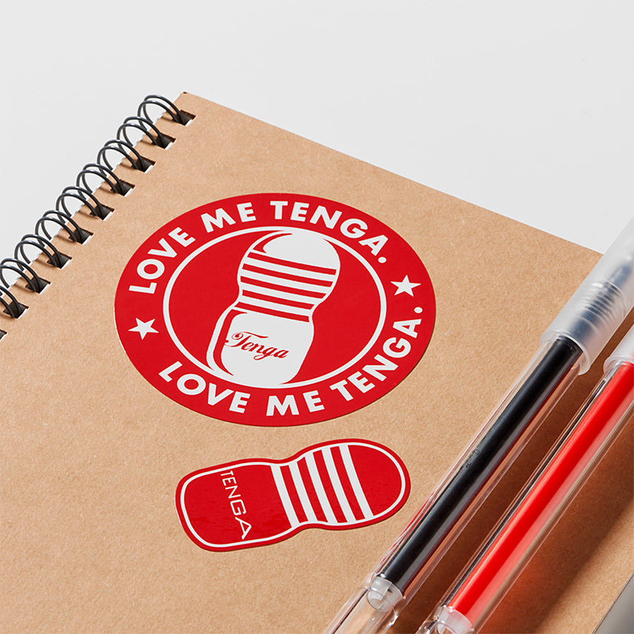 Tenga TENGA Merch Original Sticker B autocollant logo