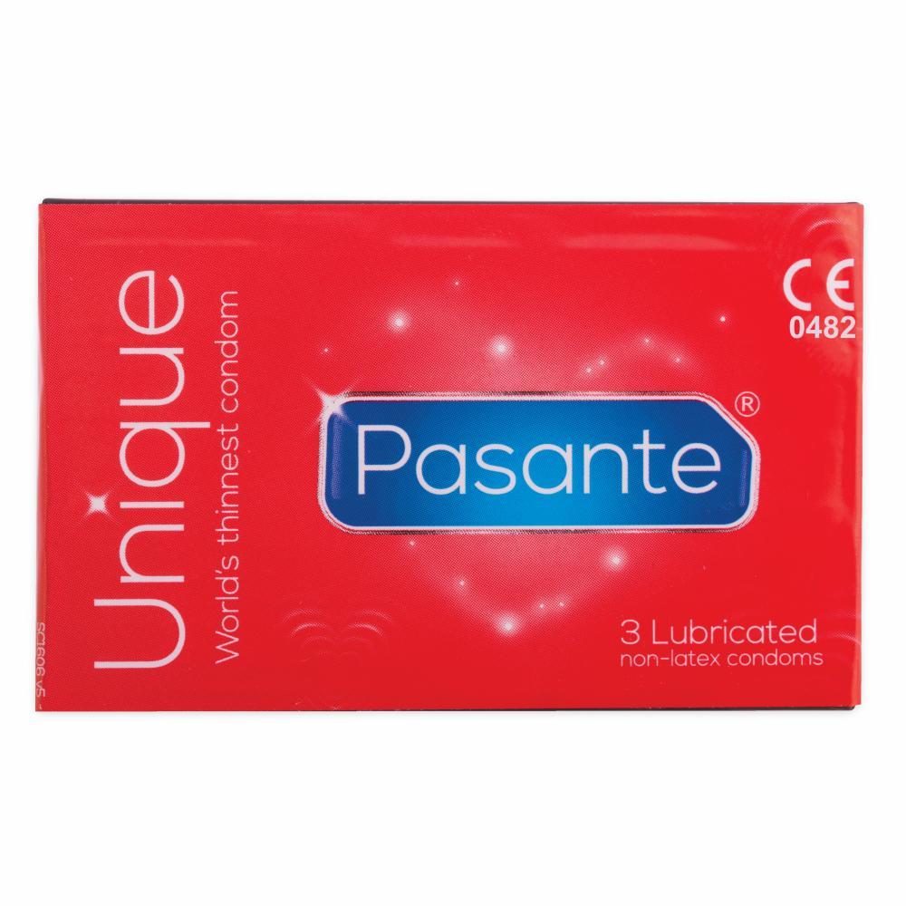 Pasante Unique coffret sans latex 15 préservatifs + lubrifiant