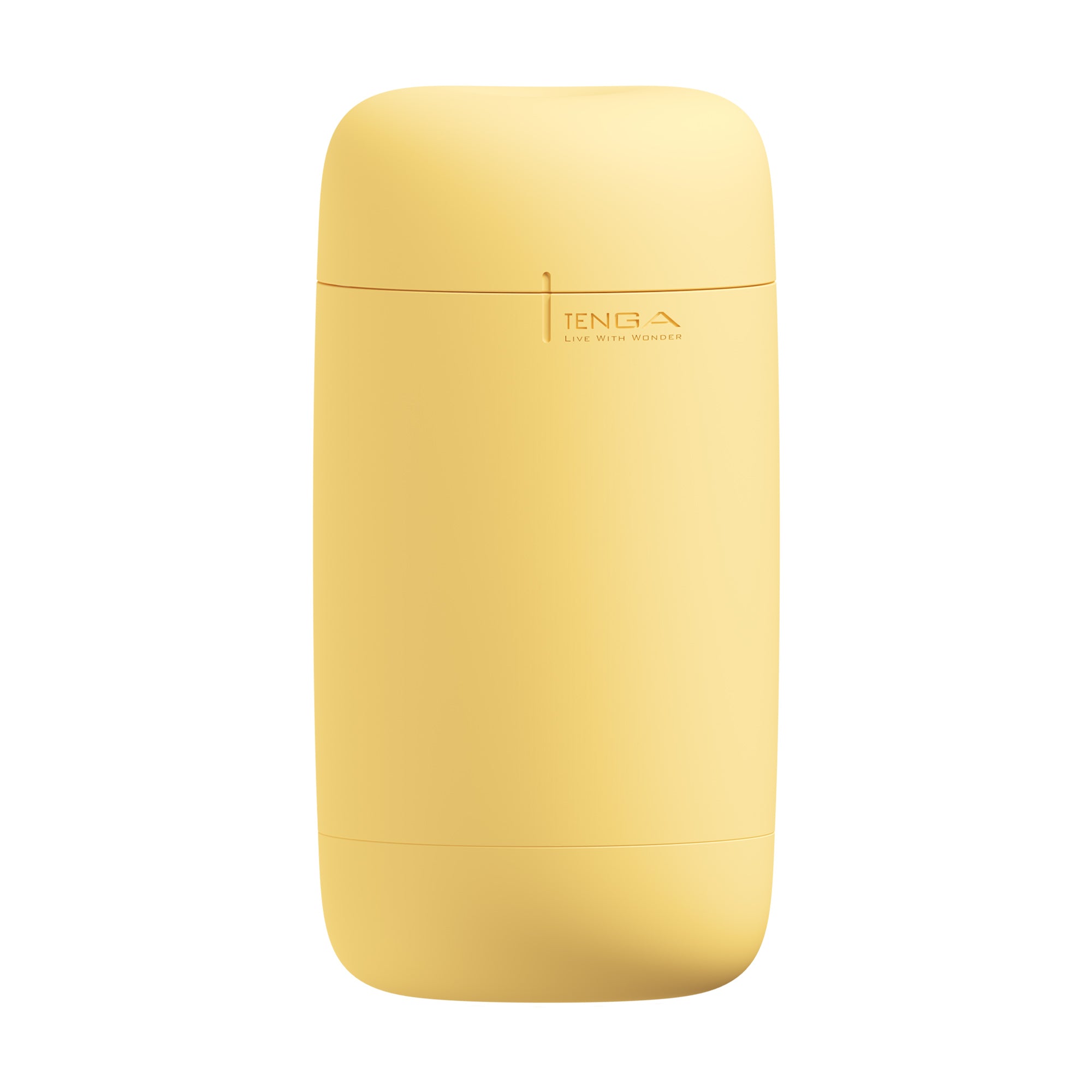Tenga Puffy Custard Yellow masturbateur souple spirale