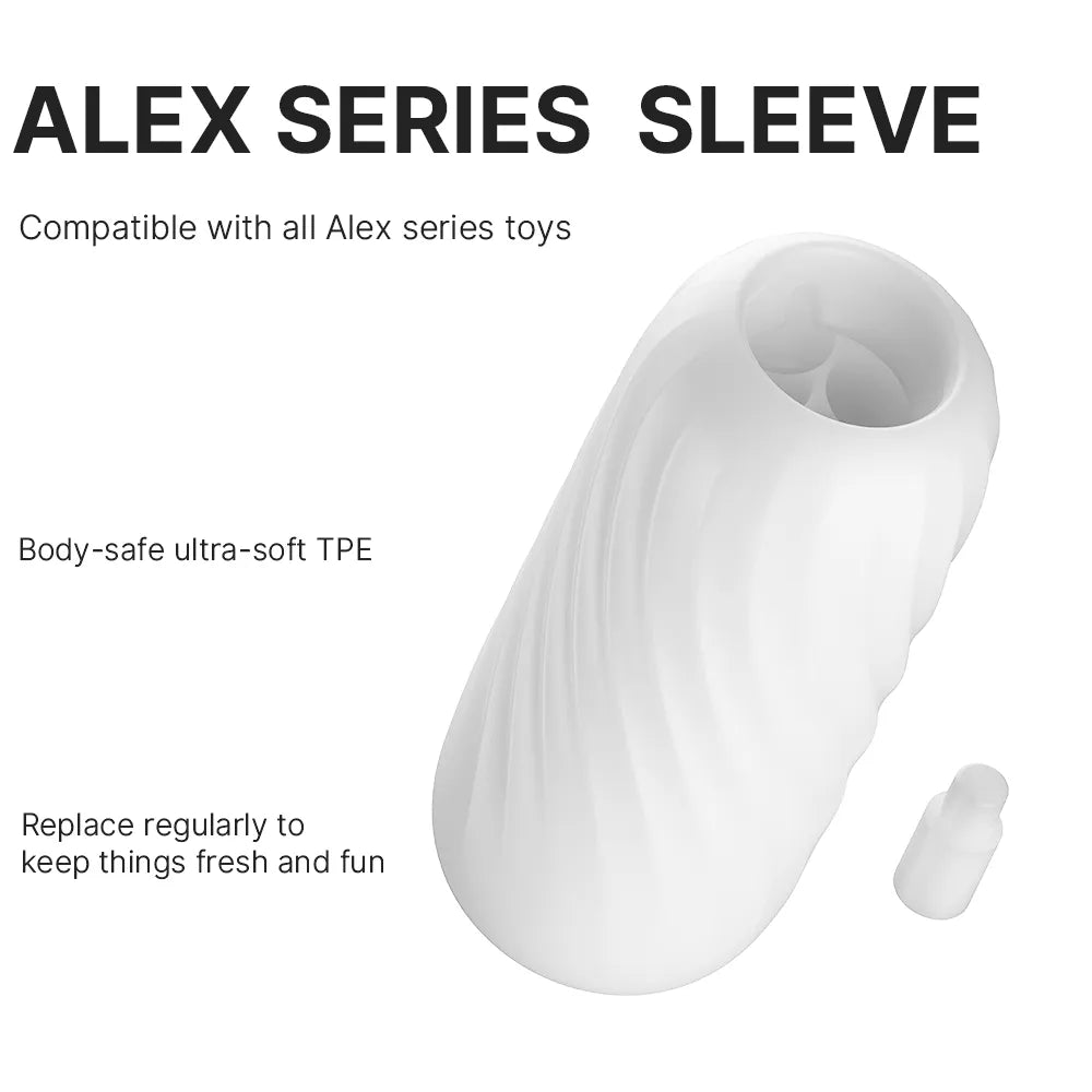 Svakom Sleeve Alex manchon rechange blanc