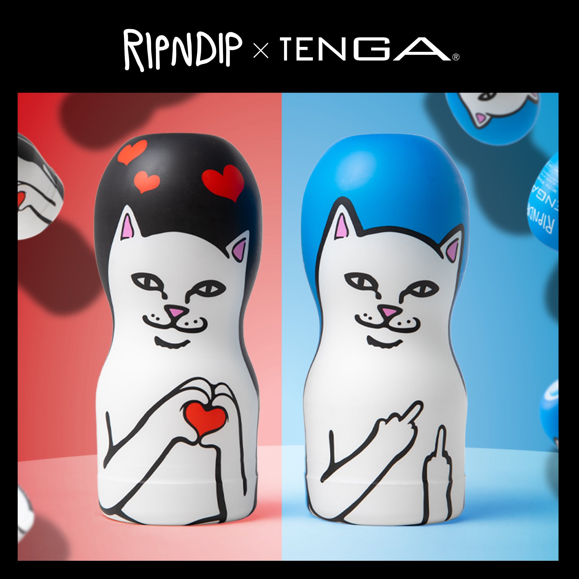 Ripndip x Tenga Nermal Loves Cup masturbateur
