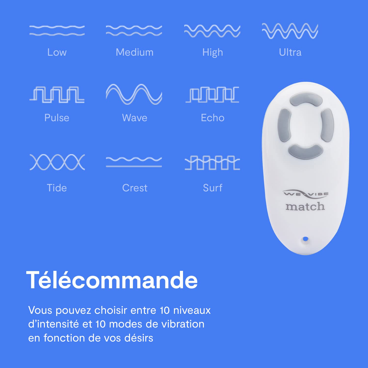 We-Vibe Match Vibromasseur couple télécommandé rose